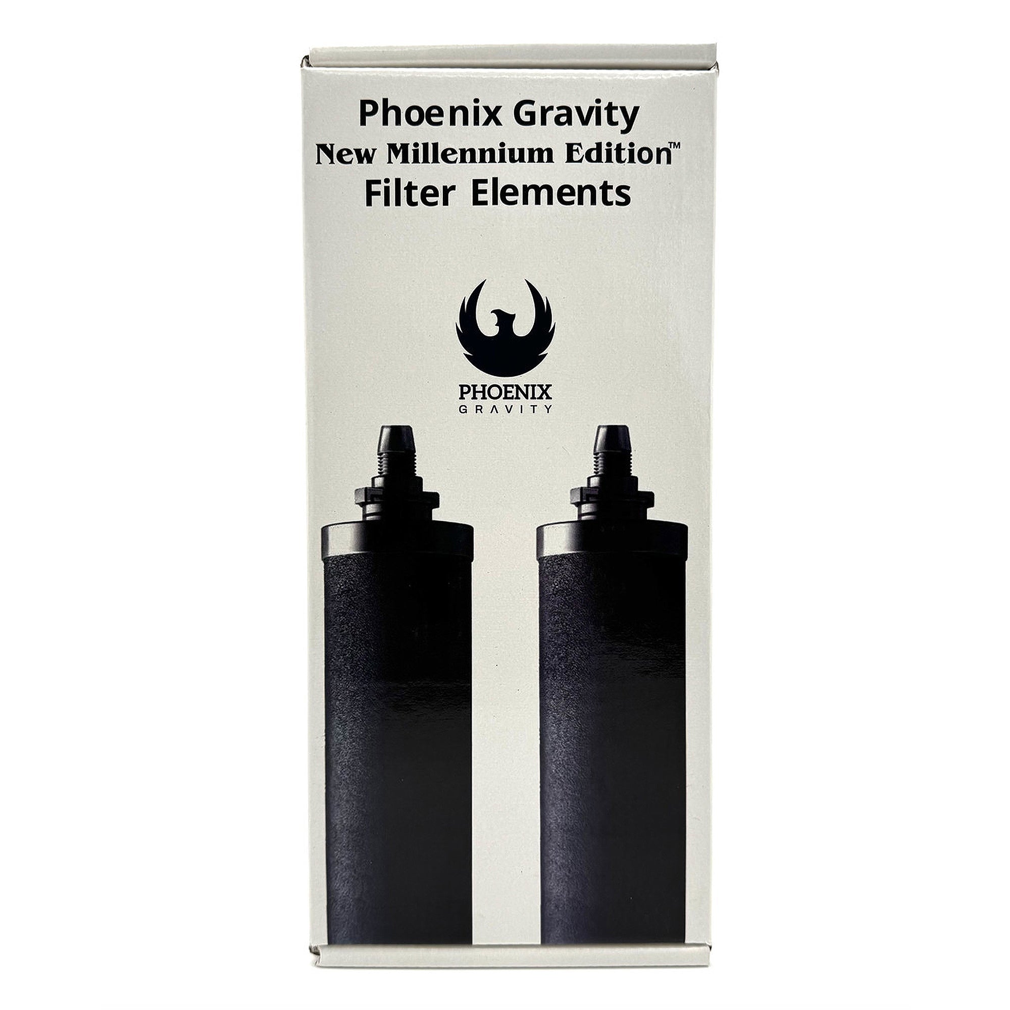 NEW! Phoenix Gravity New Millennium Edition™ Filter Elements and PF2 Berkey Fluoride Filter Bundle