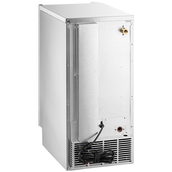 Hoshizaki AM-50BAJ-AD 14 7/8" ADA Compliant Air Cooled Undercounter Top Hat Cube Ice Machine - 55 lb.