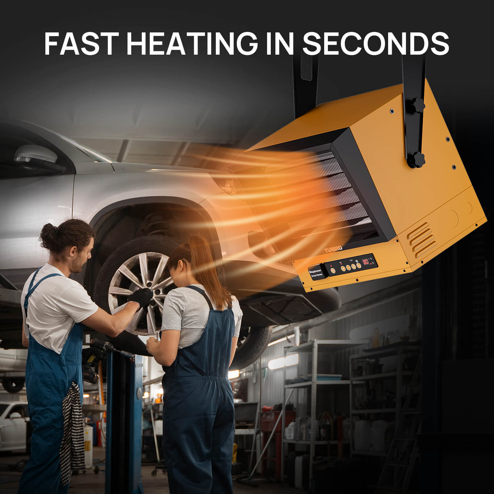 TURBRO Neighborhood GH10K & GH15K Smart Garage Heater - WiFi Enable (707-NBH-GH10KWIFI-A)