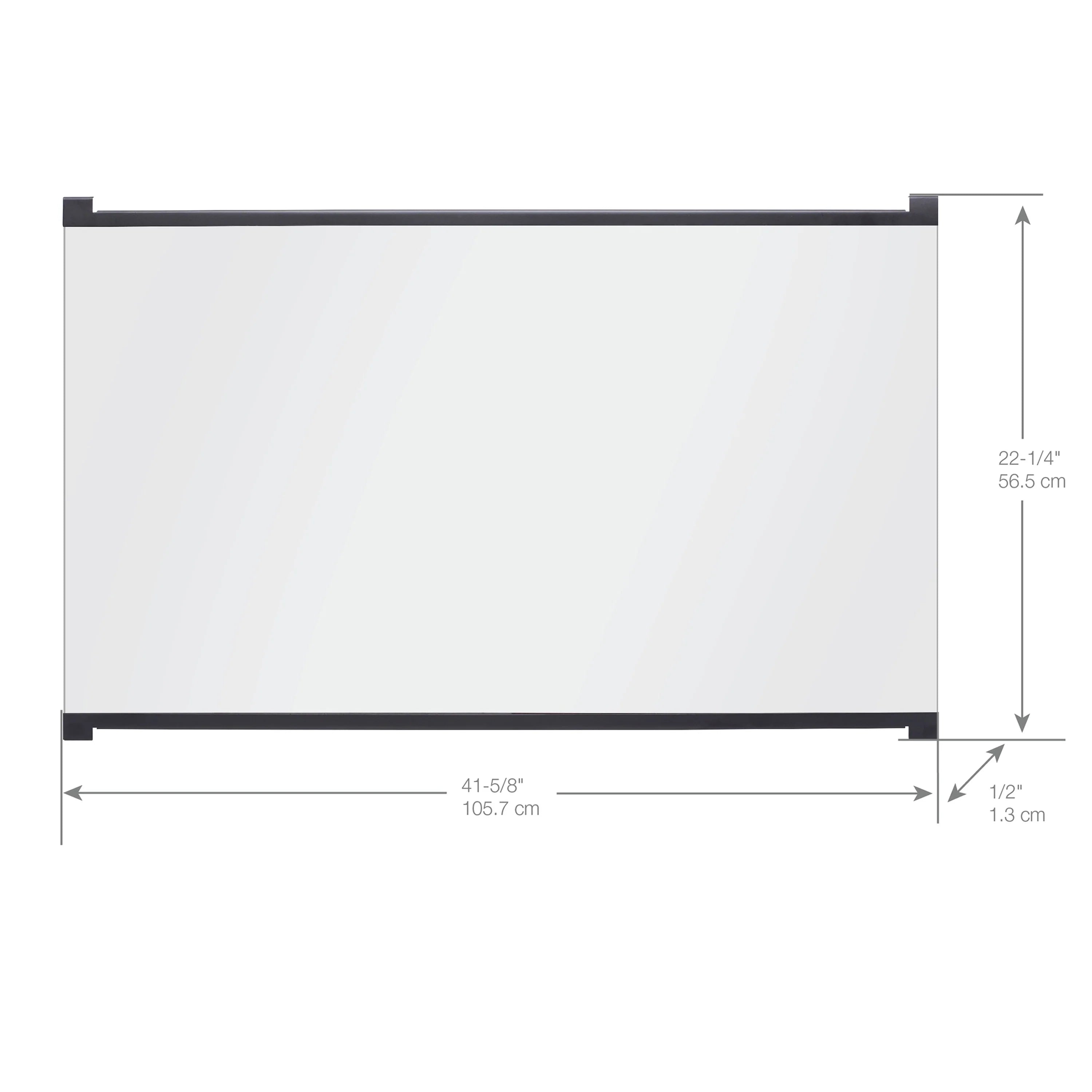 Dimplex Tamperproof Glass Door For BF45DXP Firebox (BFGLASS45BLK)