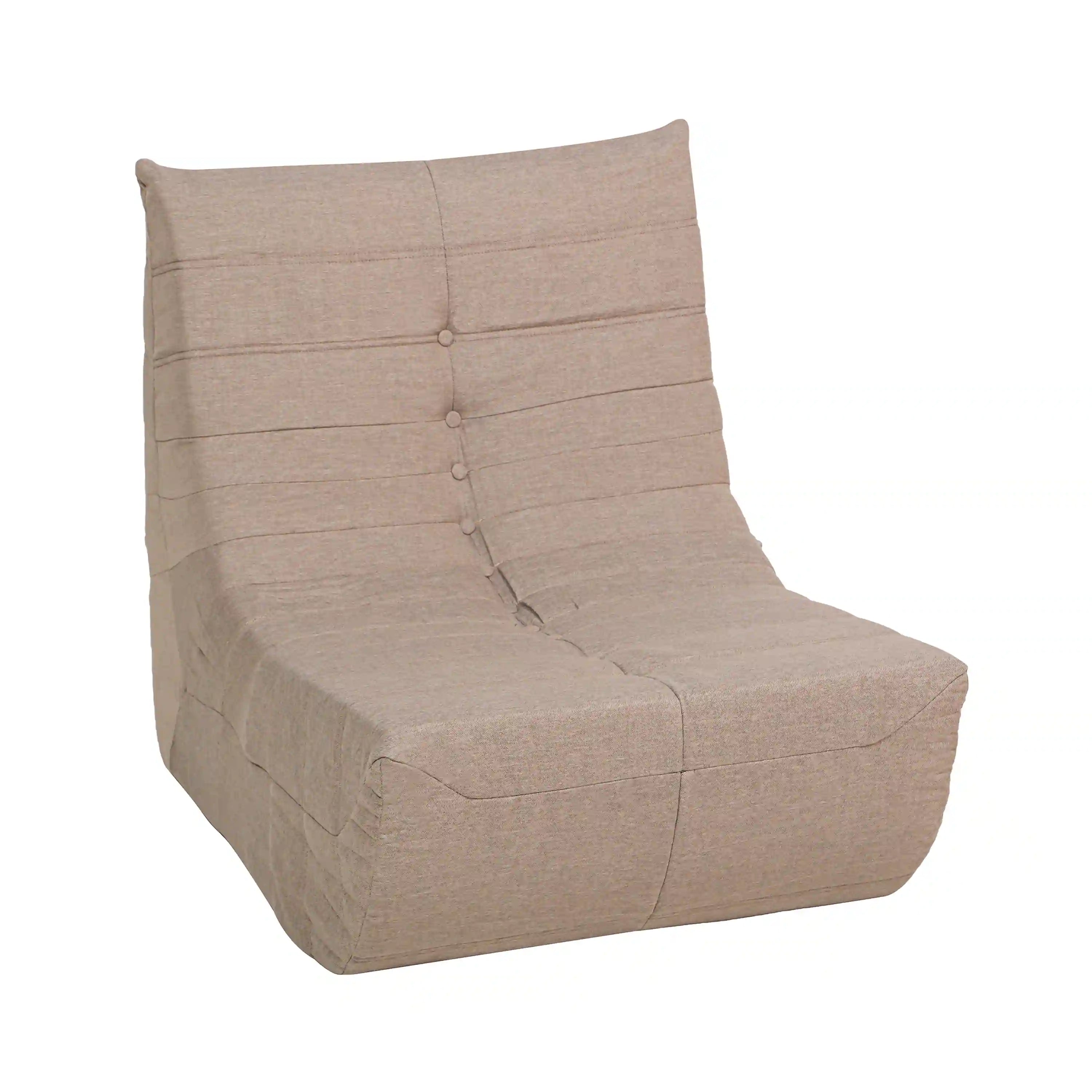 Deko Living Brown Outdoor Compressed Foam Chair (COP30119LST)