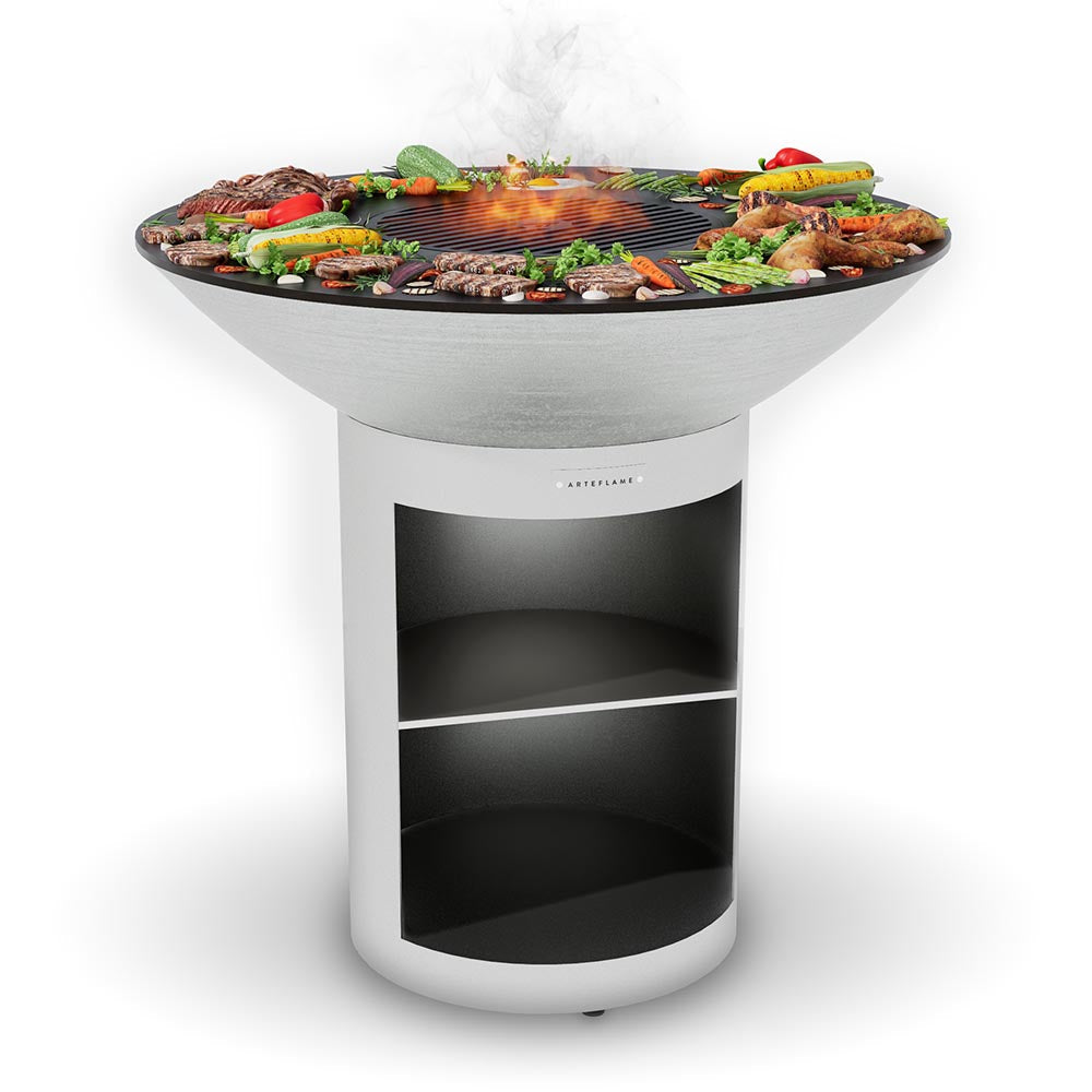 Arteflame 40" Grill with Storage Base and Accessories