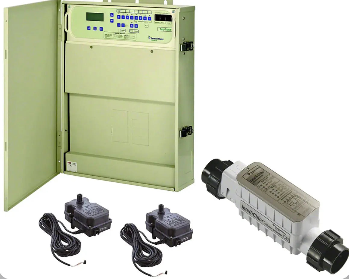 Pentair | 521150 | EasyTouch 8SC‑IC60 Automation System (Model 521150) – Pool & Spa Combo with Salt Cell, Trade Grade