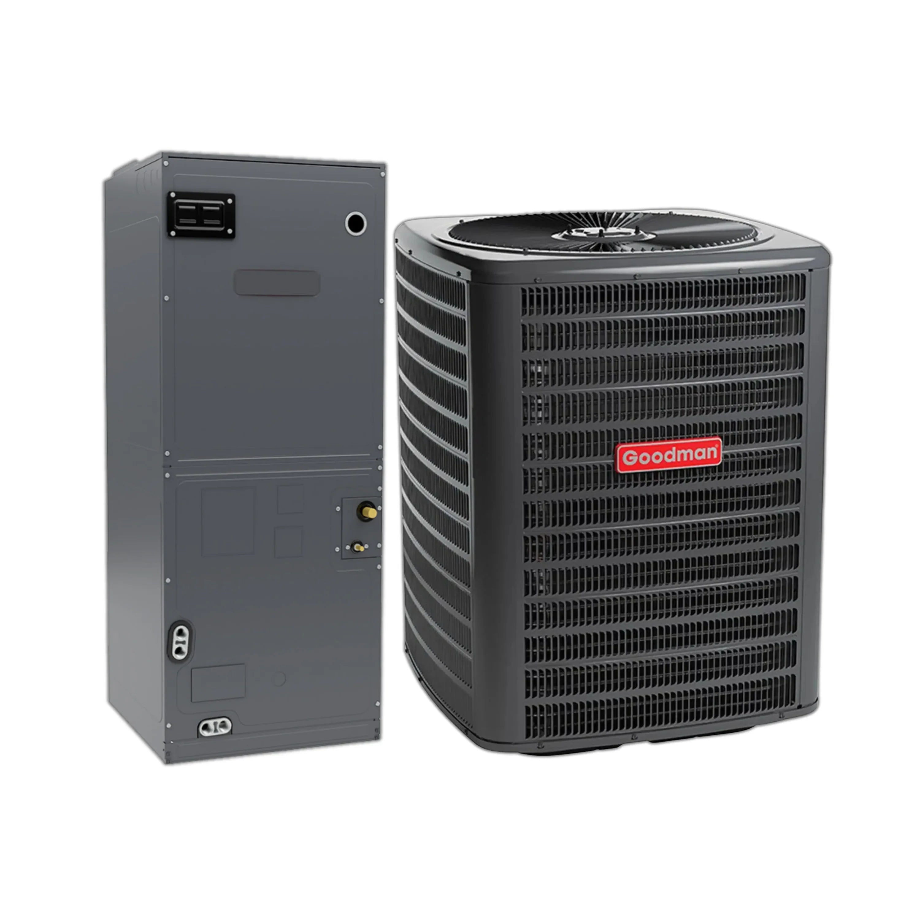 Goodman 2.0 Ton 13.4 SEER2 Central Air Conditioner and Air Handler