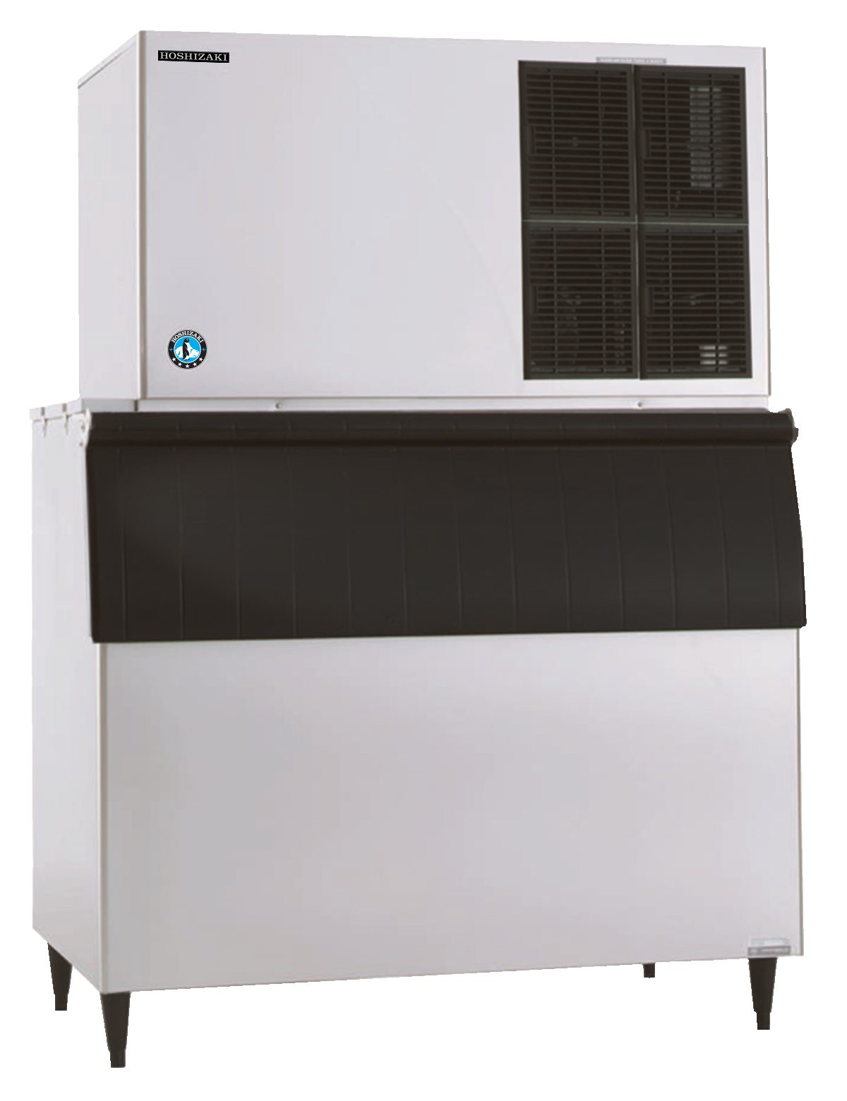 Hoshizaki KM-1301SAJ Air-Cooled Ice Maker Crescent Cube Floor Model 1365 Lb/Day