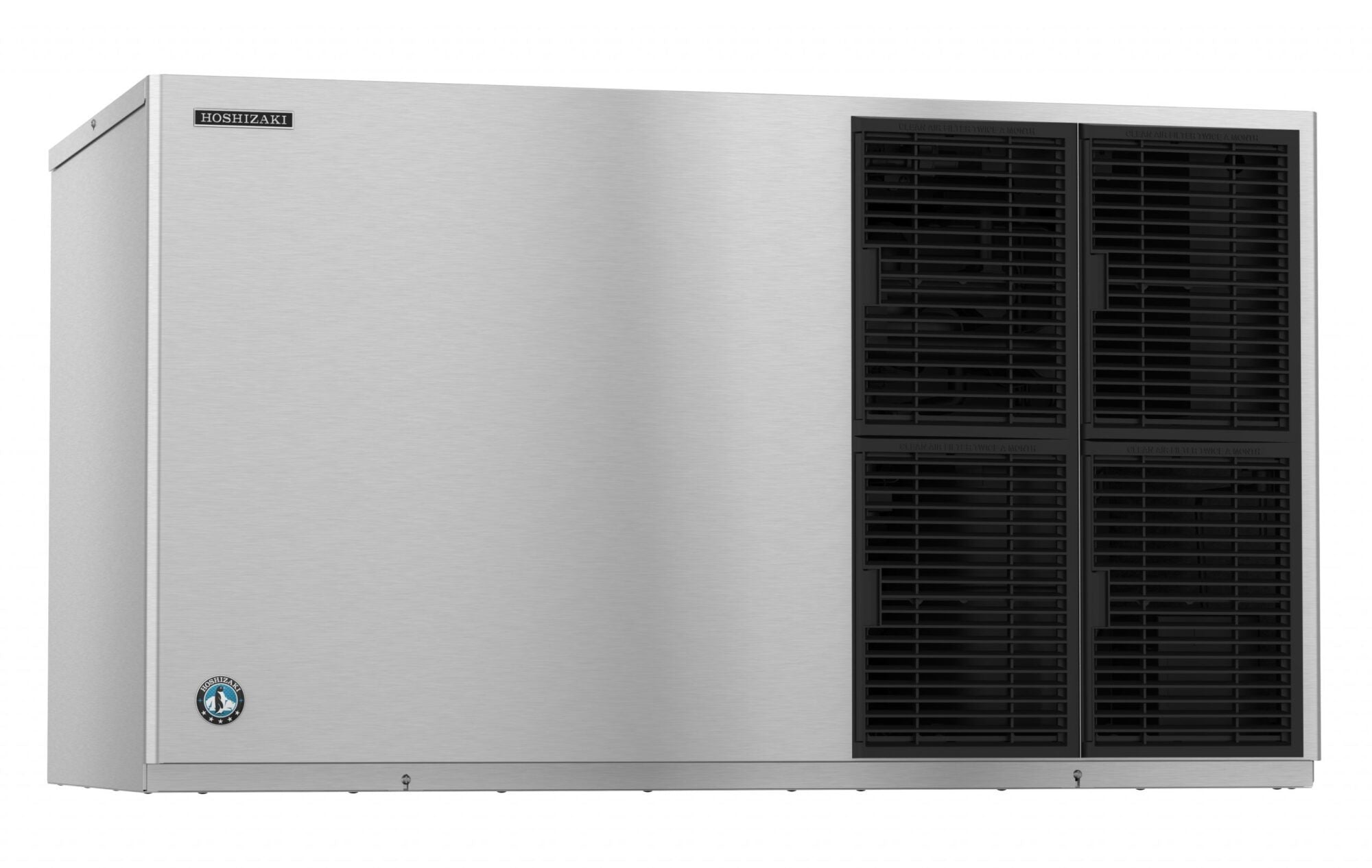 Hoshizaki KM-1301SAJ Air-Cooled Ice Maker Crescent Cube Floor Model 1365 Lb/Day