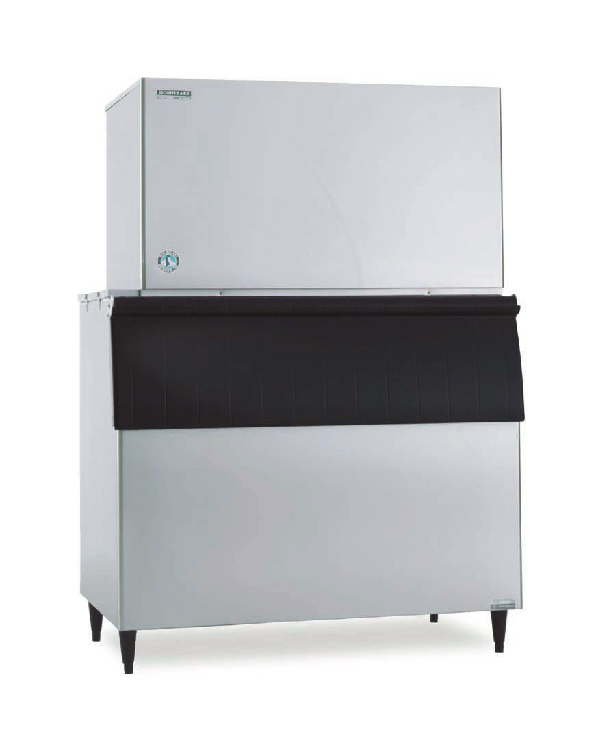 Hoshizaki KM-1601SAJ3 Cube-Style Ice Maker Air-cooled Crescent Cubes 1513 Lb/Day
