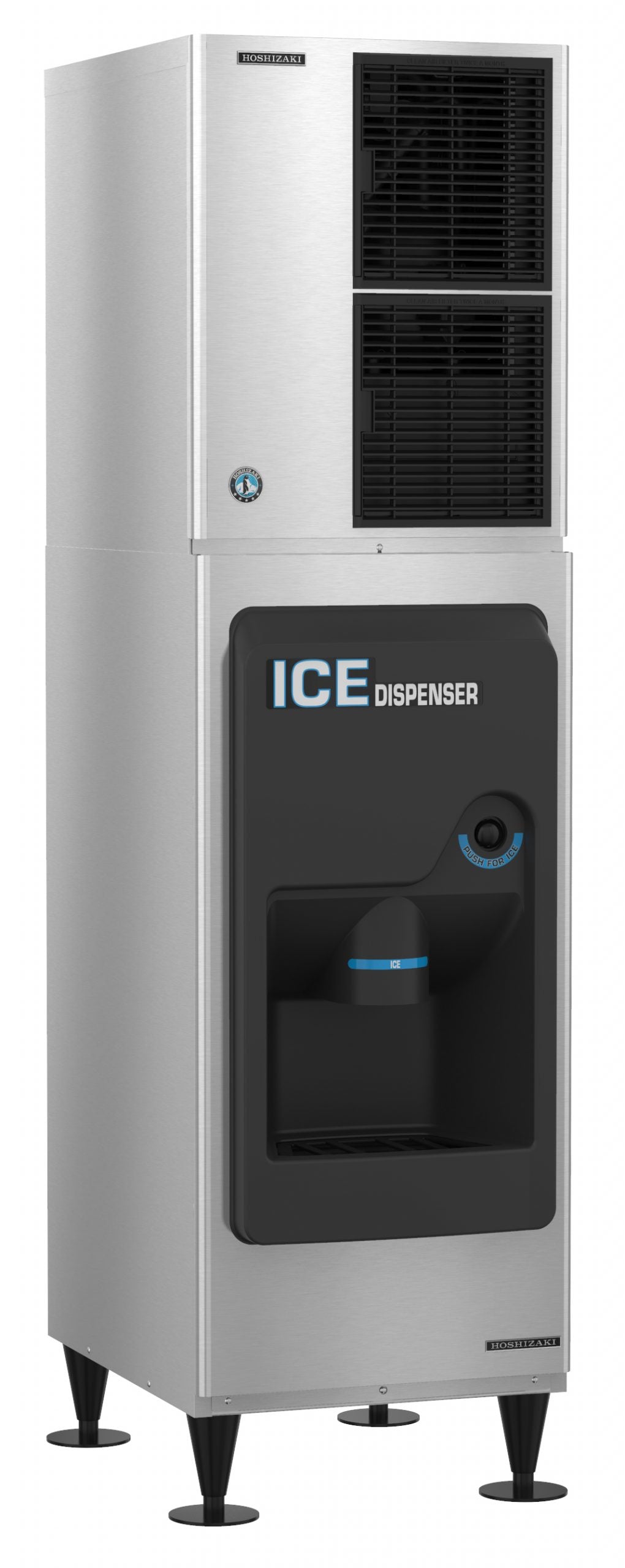 Hoshizaki KM-350MAJ Air-cooled Ice Maker Crescent Cube 489 Lb/Day