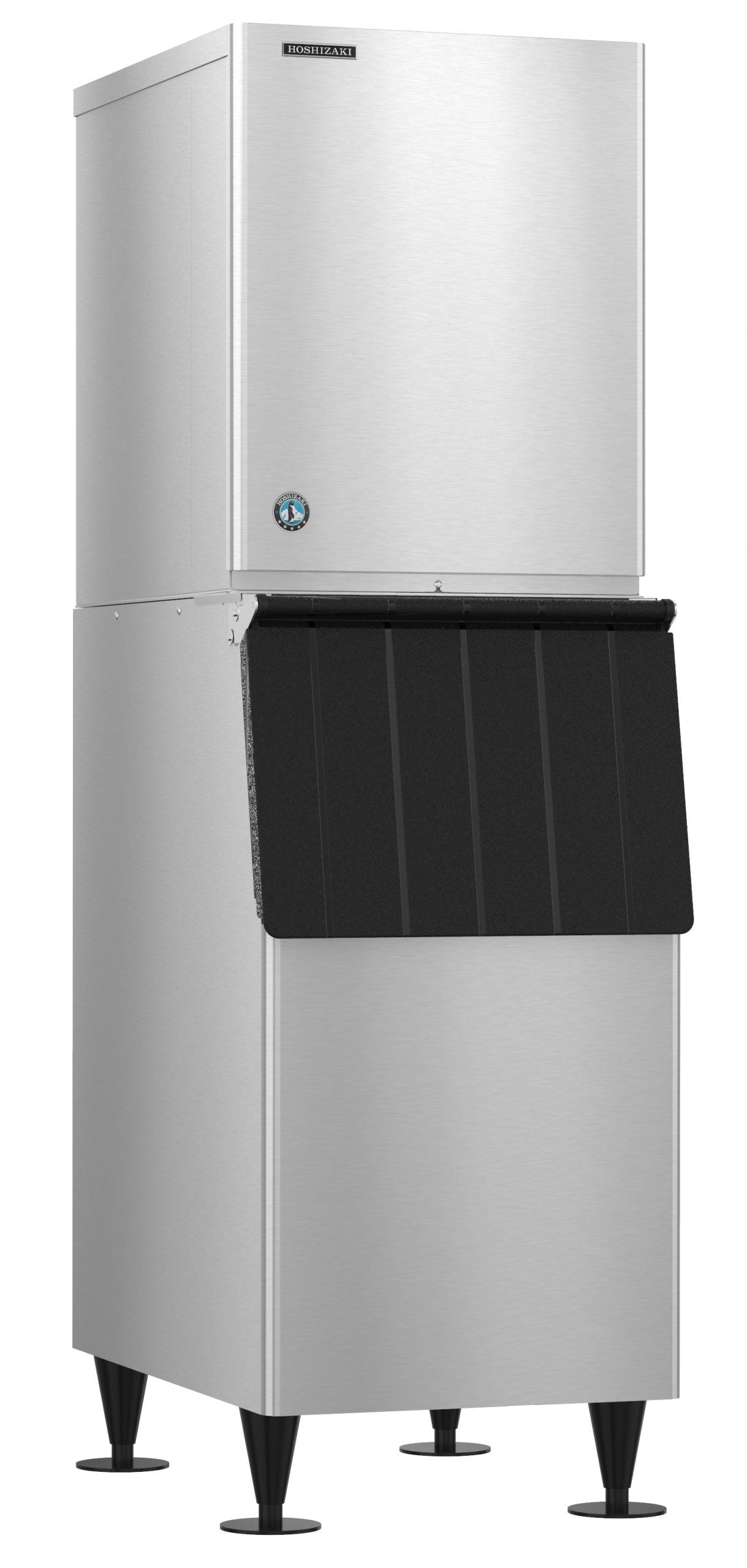 Hoshizaki KM-350MWJ Water-cooled Ice Maker Crescent Cubes Stainless Steel 414 Lb/Day