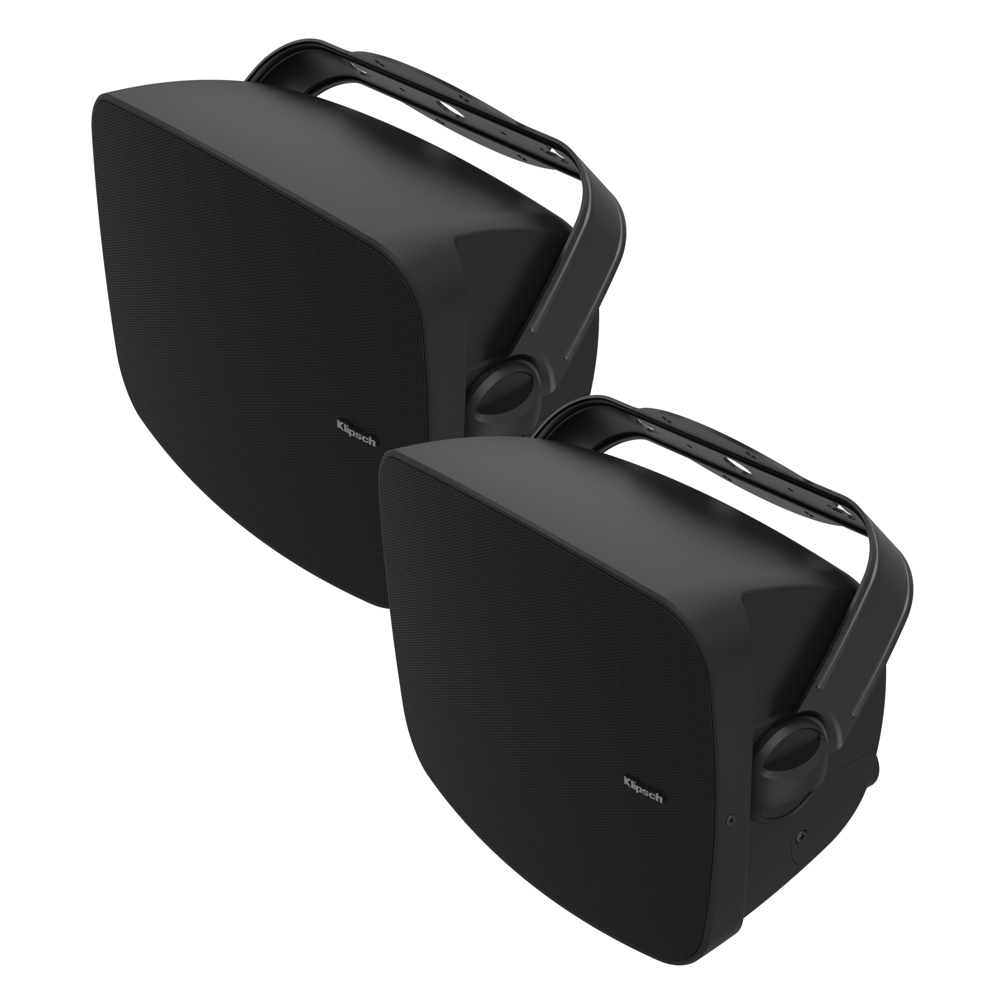 Klipsch RSM-525 All-Weather 260W Full Range 5.25" Indoor/Outdoor Surface Mount Loudspeaker - Black (Pair)