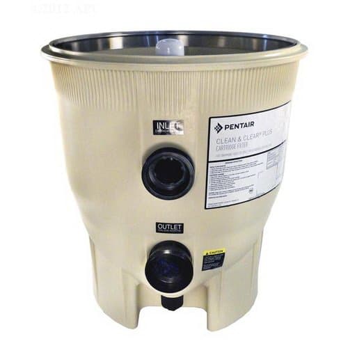 Pentair | 178578 | Almond Bottom Tank Assembly – Replacement for Pool & Spa Cartridge Filters