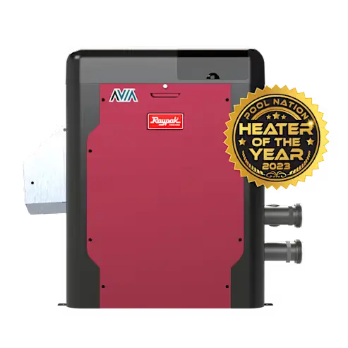 Raypak | 018051 | Model R404A Avia Pool & Spa Heater | Elevation 0-4500 | Propane 399 MBTUH 120/240V