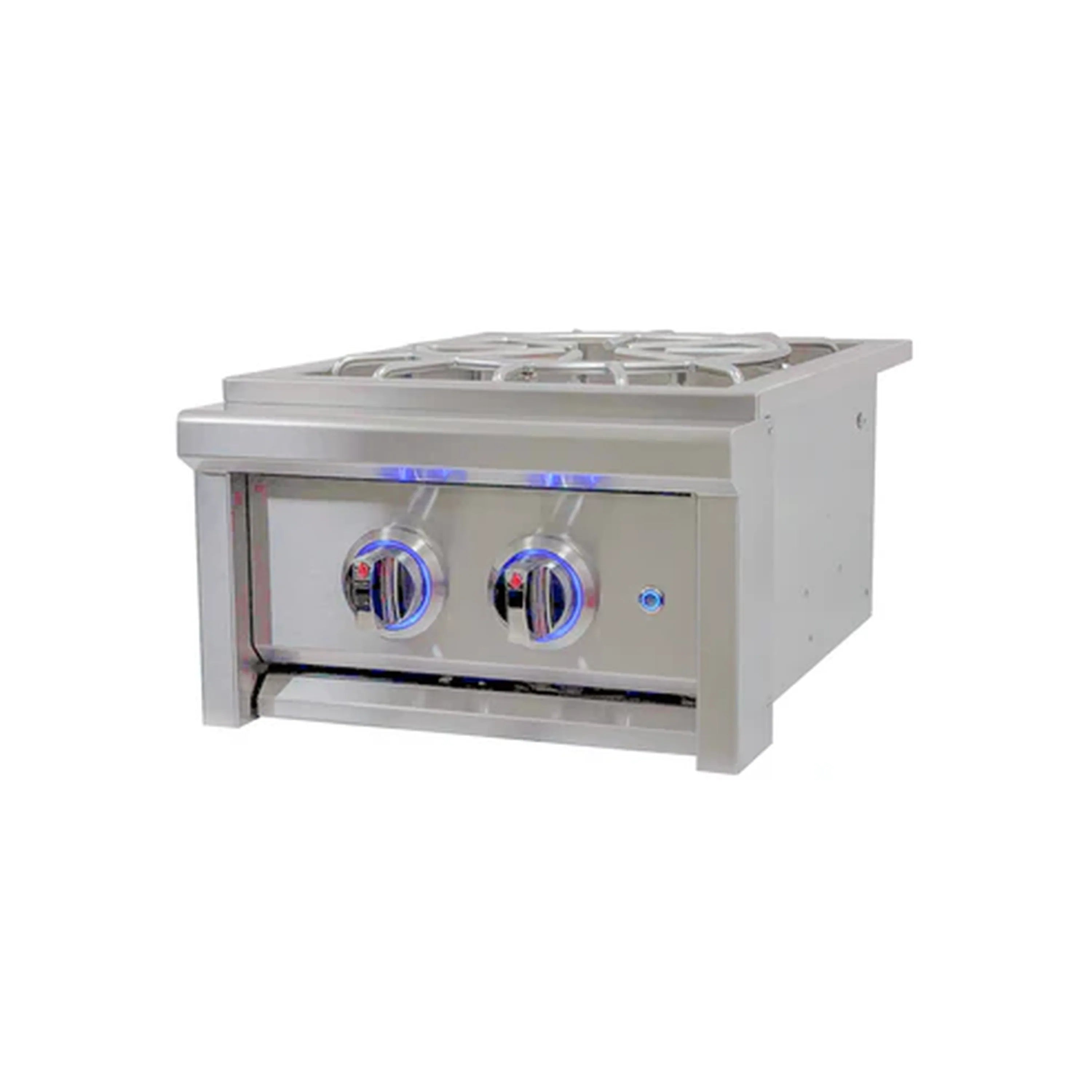 Renaissance Cutlas Elite Natural Gas Power Burner w/ Color Changing Knobs (CSB3)