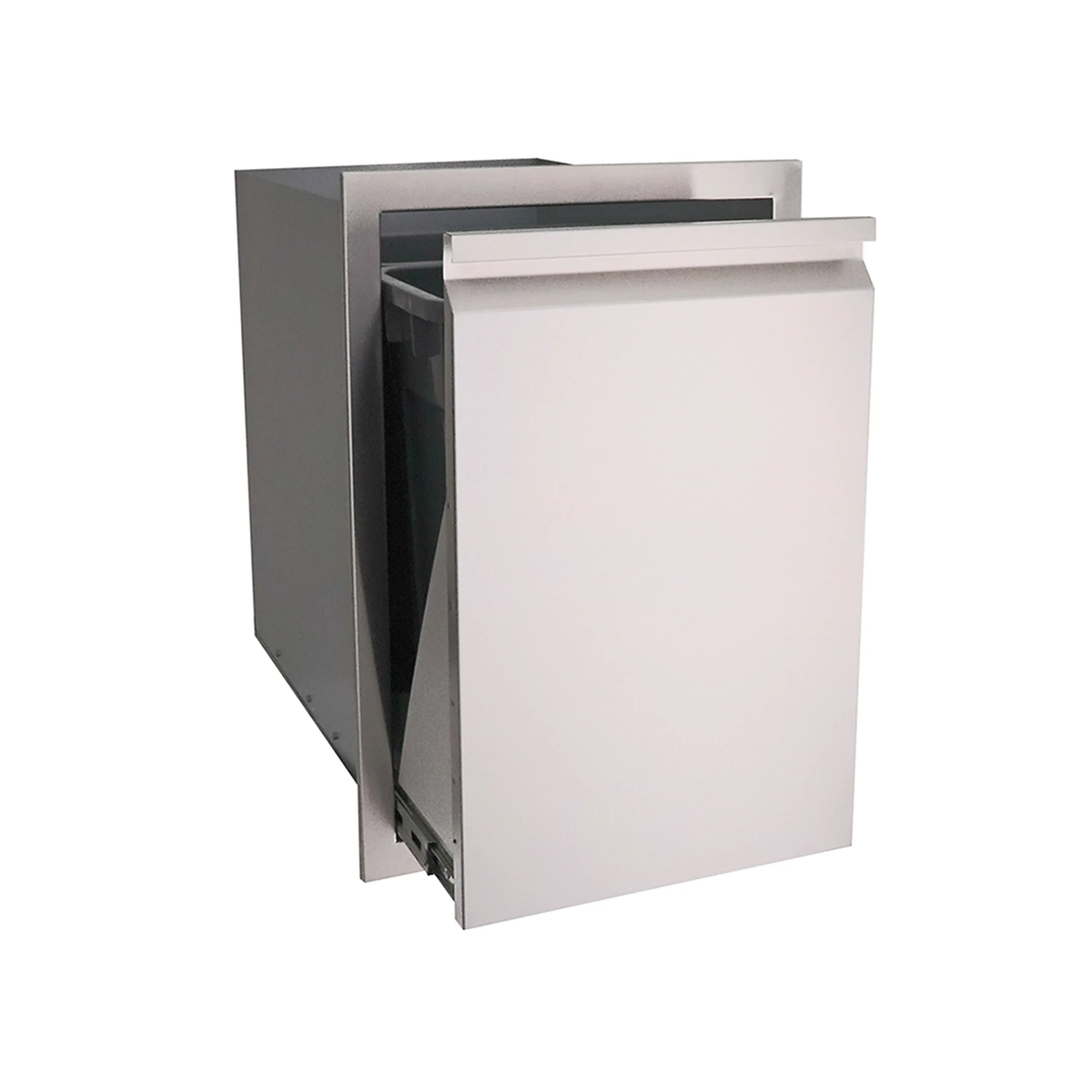 Renaissance Valiant Double Trash Drawer-Fully Enclosed in Stainless Steel (VTD2)
