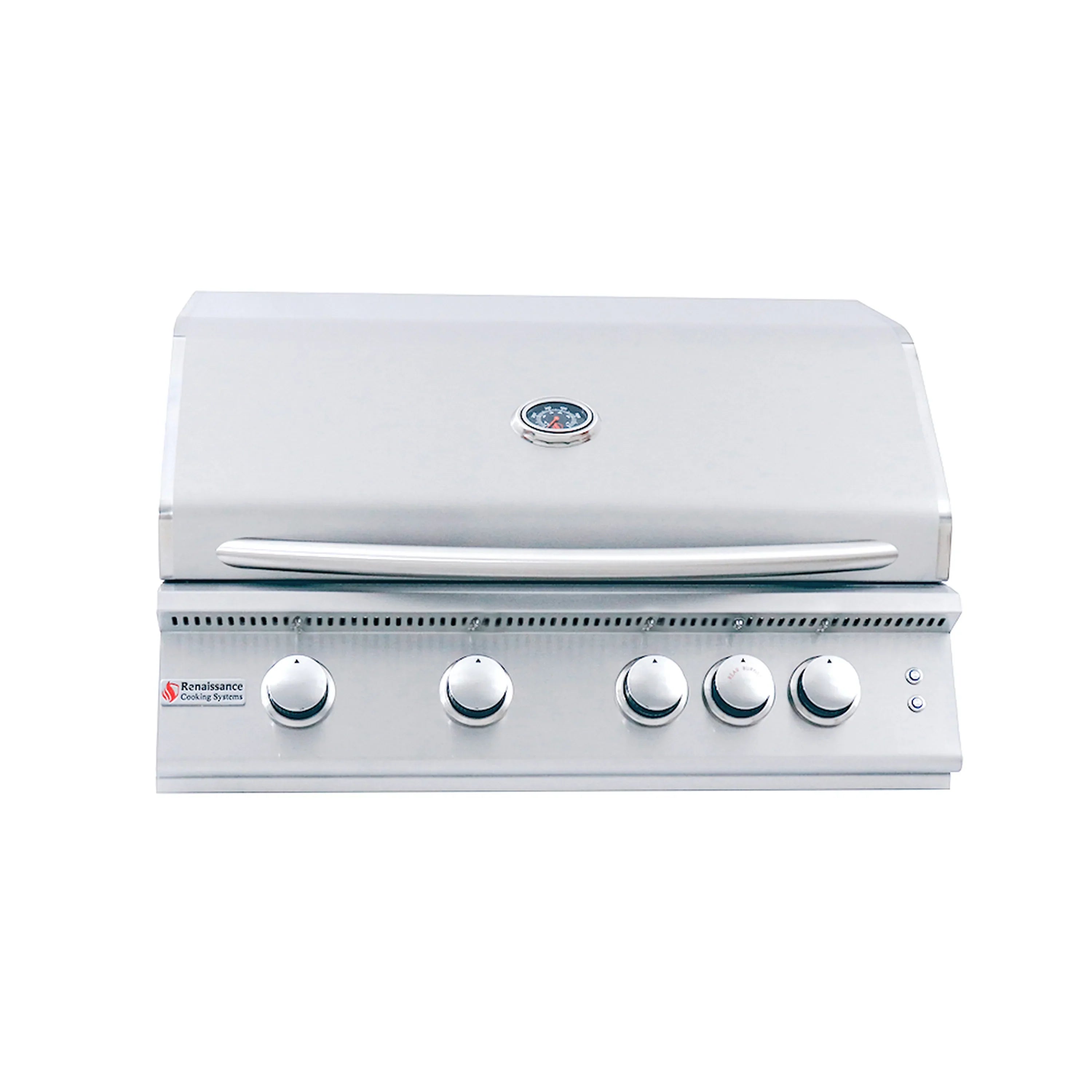 Renaissance Premier 32-Inch Propane Gas Grill w/ Blue LED & Rear Burner (RJC32AL LP)