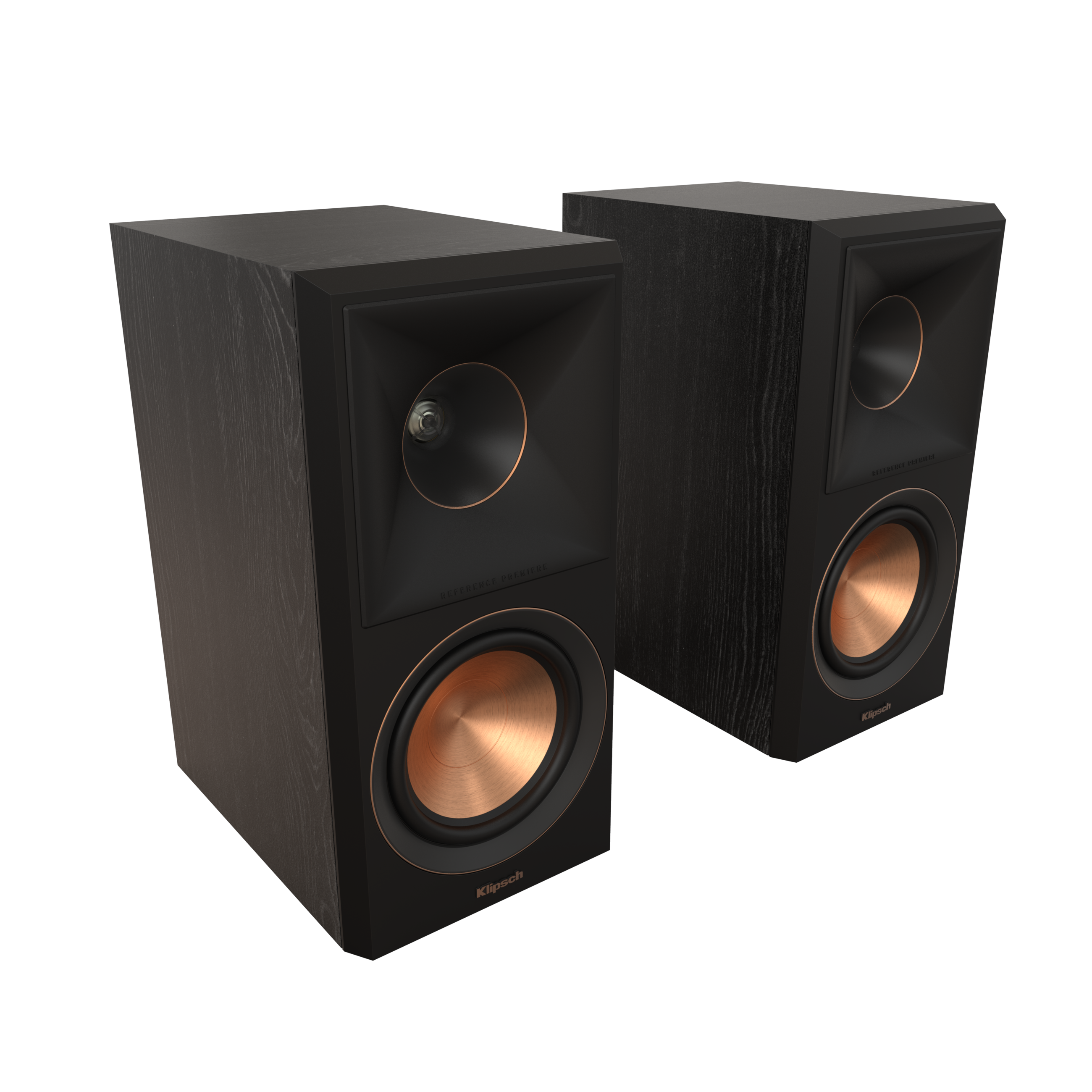 Klipsch RP-500M II Reference Premiere 5.25" 300 Watts Home Audio Bookshelf Speakers (Black, Pair)