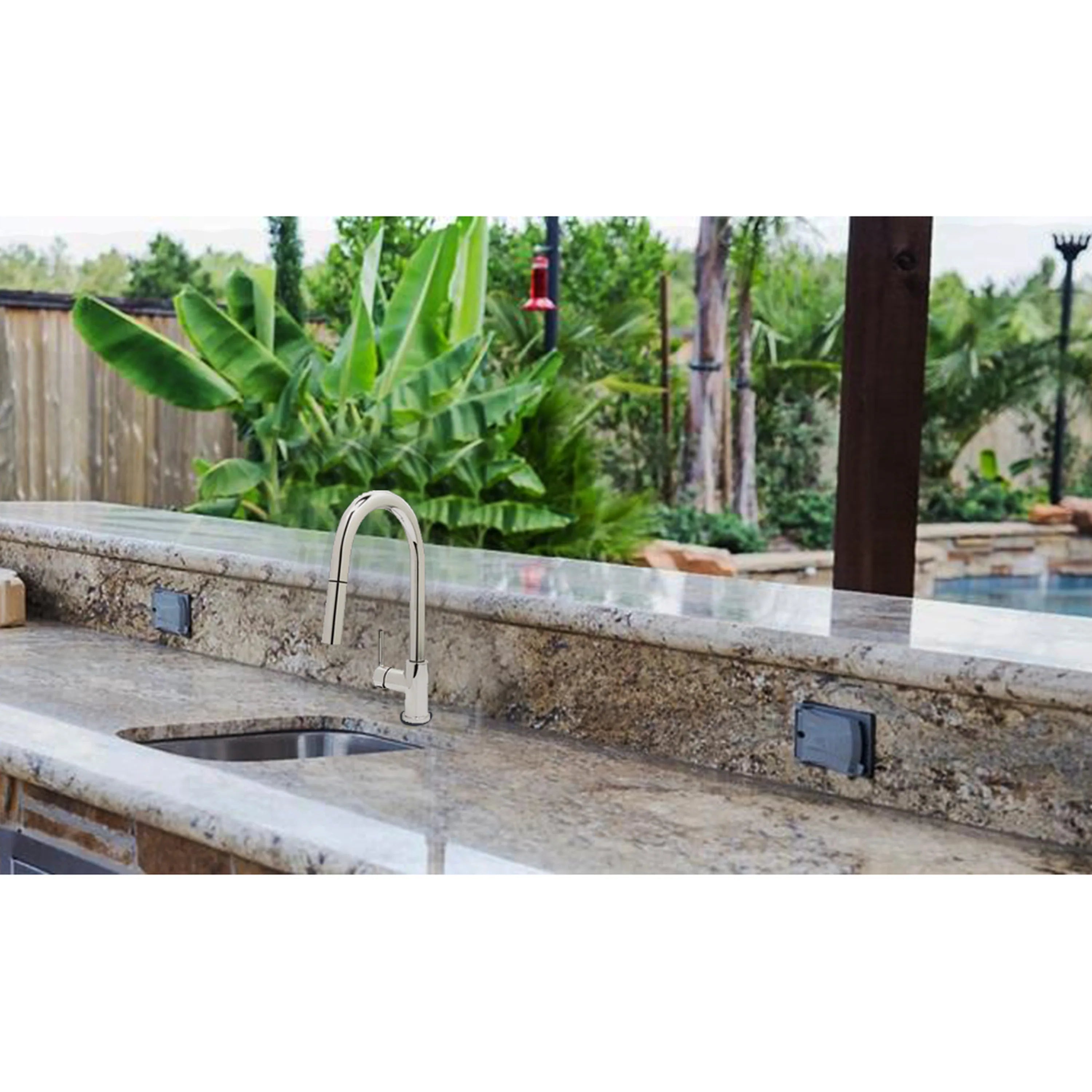 Renaissance Undermount Sink & Faucet in Stainless Steel (RSNK2)