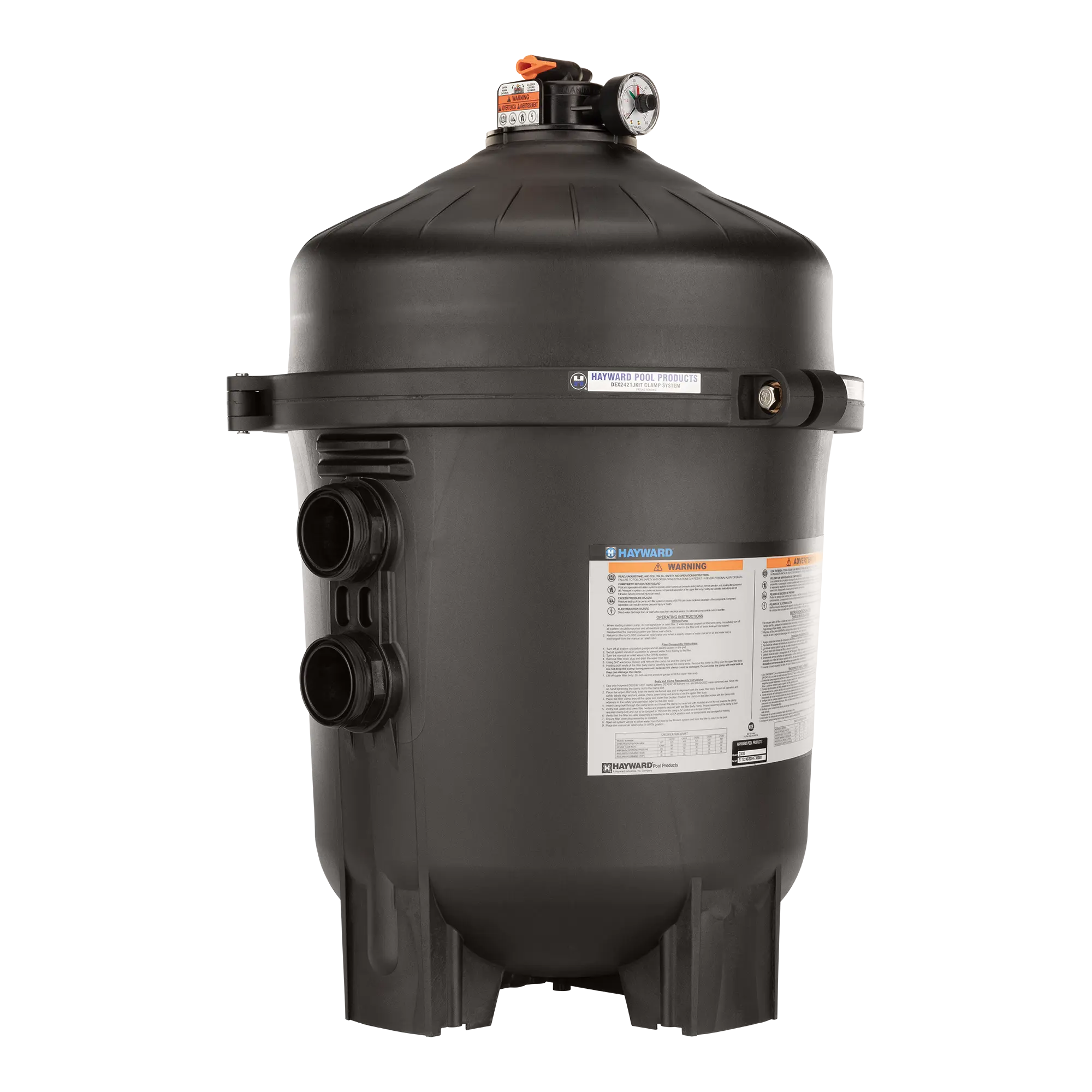 Hayward 325 SQ FT SwimClear 325 sq ft Multi-Element Cartridge Pool Filter – High-Efficiency, No Backwashing