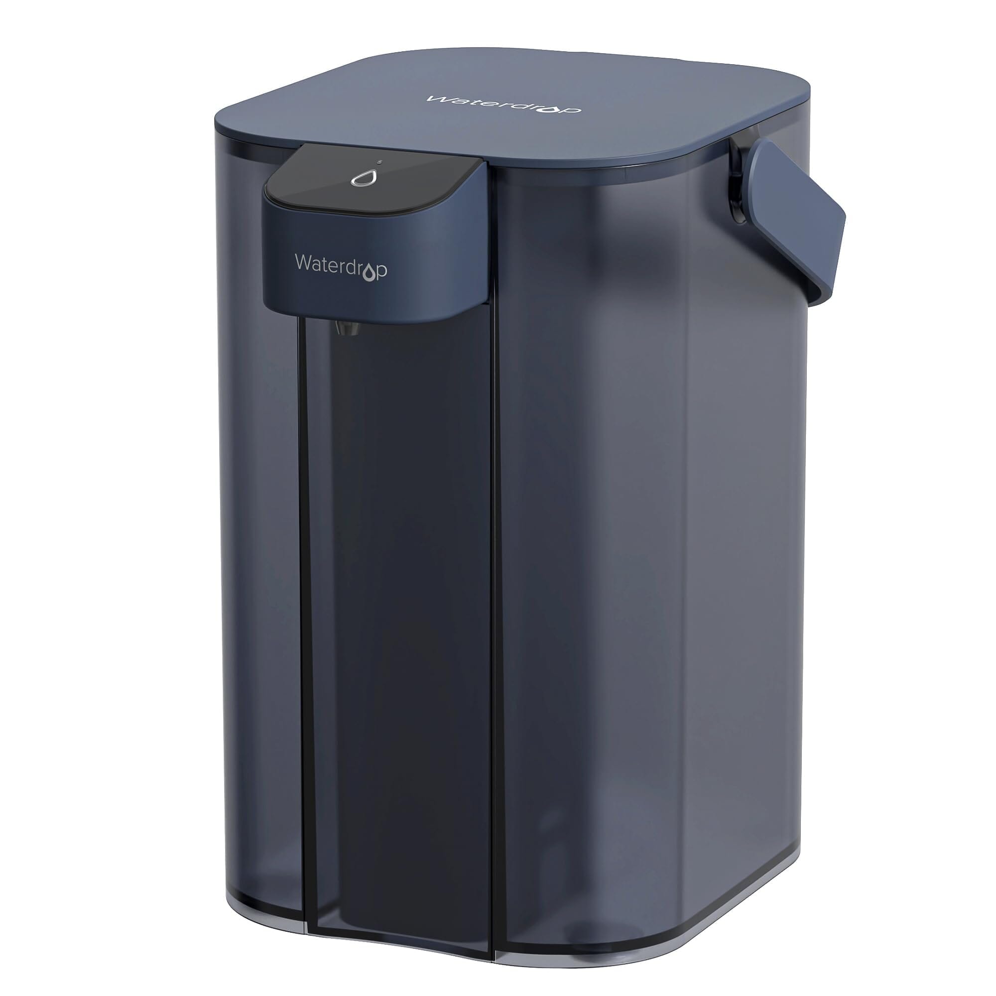 Waterdrop Electric Water Filter Pitcher, Reduce 99.6% of Lead and 45+ Impurities, 200-Gallon Rechargeable Water Dispenser, Instant 15-Cup Countertop System, NSF/ANSI 401&53&42&372, NOT Reduce TDS