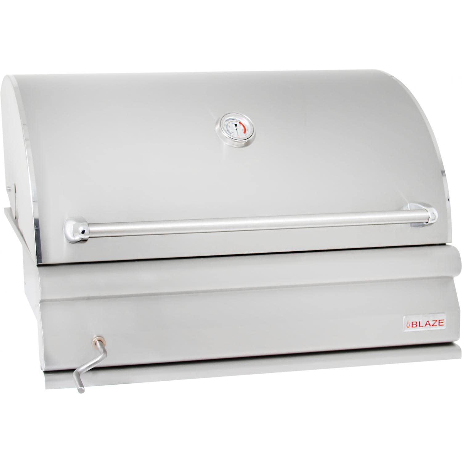 Blaze 32-Inch Built-In Stainless Steel Charcoal Grill With Adjustable Charcoal Tray (BLZ-4-CHAR)