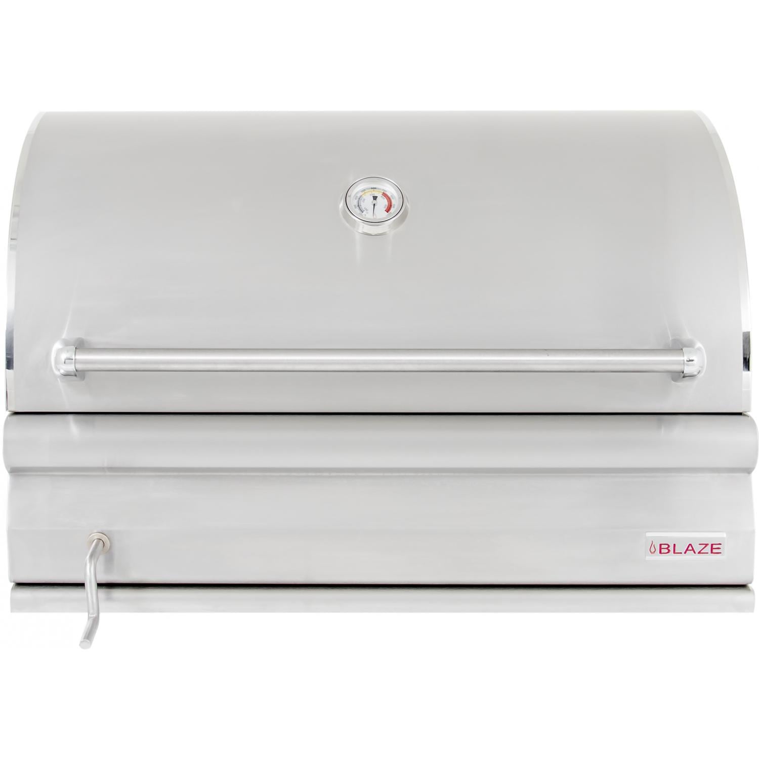 Blaze 32-Inch Built-In Stainless Steel Charcoal Grill With Adjustable Charcoal Tray (BLZ-4-CHAR)