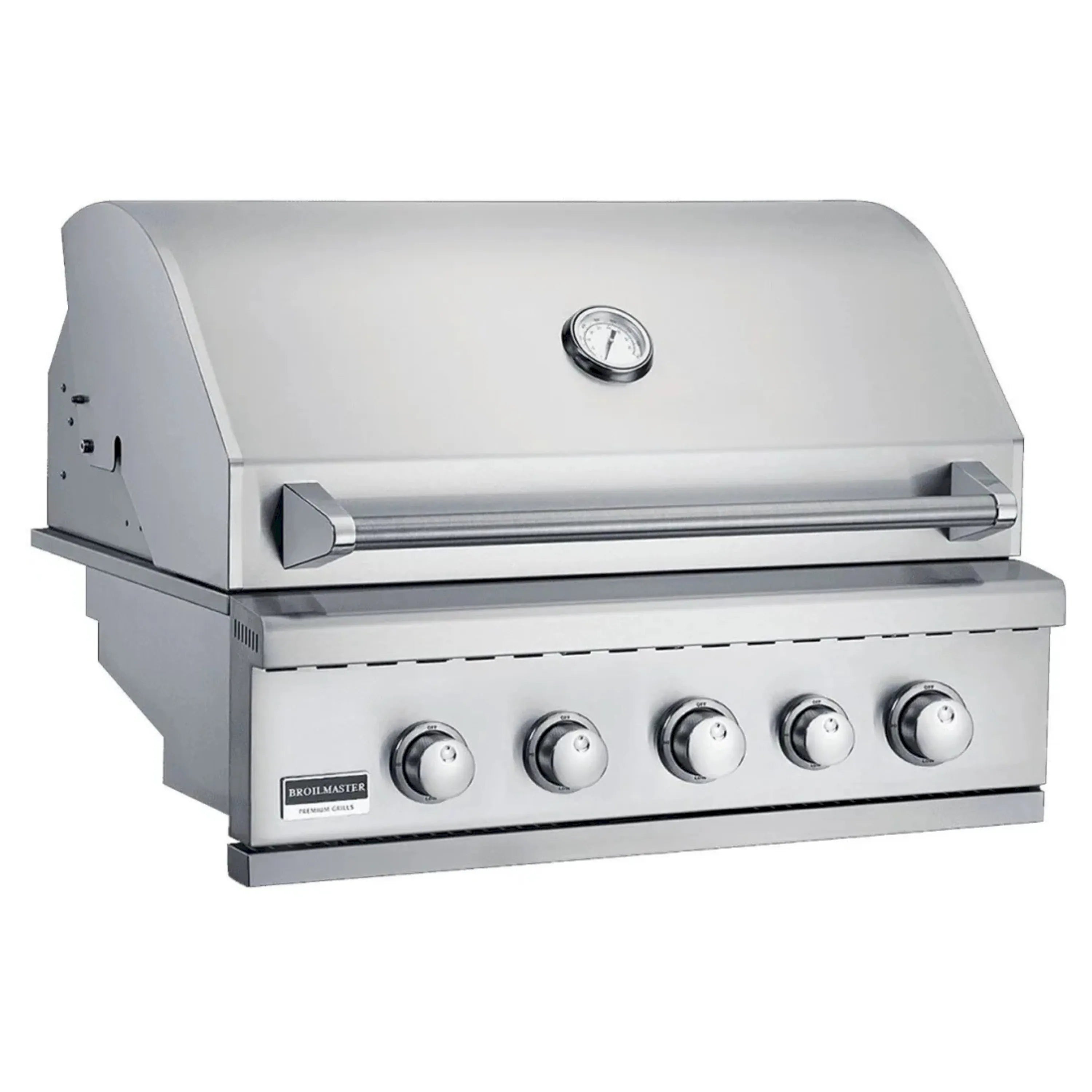 Broilmaster B-Series 32-Inch 4-Burner Premium Propane Gas Grill and Grill Cart in Stainless Steel