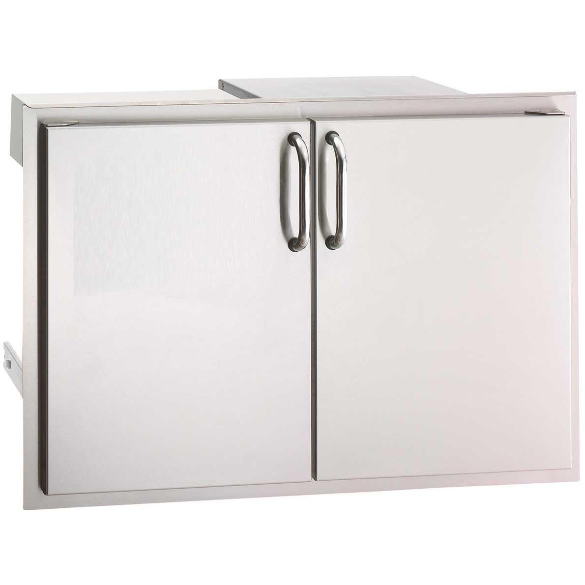 Fire Magic Select 30.5-Inch x 21-Inch Double Access Door With Drawers And Trash Bin Storage (33930S-12)