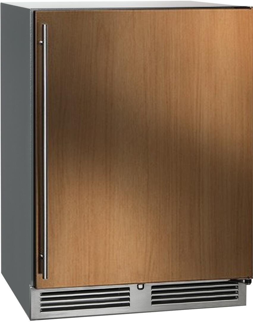Perlick C Series 24-Inch Outdoor Built-In Counter Depth Compact Refrigerator with 5.2 cu. ft. Capacity, Panel Ready (HC24RO-4-2L & HC24RO-4-2R)