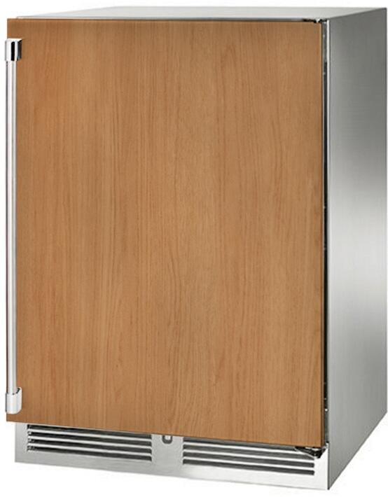 Perlick Signature Series 24-Inch Outdoor Built-In Counter Depth Compact Freezer with 5.2 Capacity, Panel Ready (HP24FO-4-2L & HP24FO-4-2R)