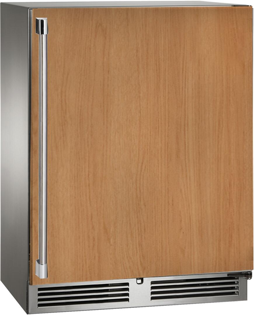 Perlick Signature Series 24-Inch Outdoor Built-In Single Zone Wine Cooler with 20 Bottle Capacity, Panel Ready (HH24WO-4-2L & HH24WO-4-2R)