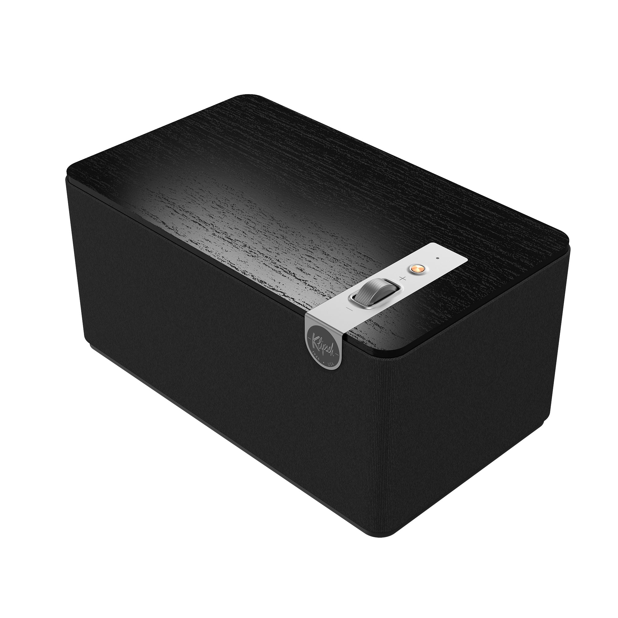Klipsch The Three Plus Tabletop Bluetooth Powered Speaker Stereo System - Matte Black