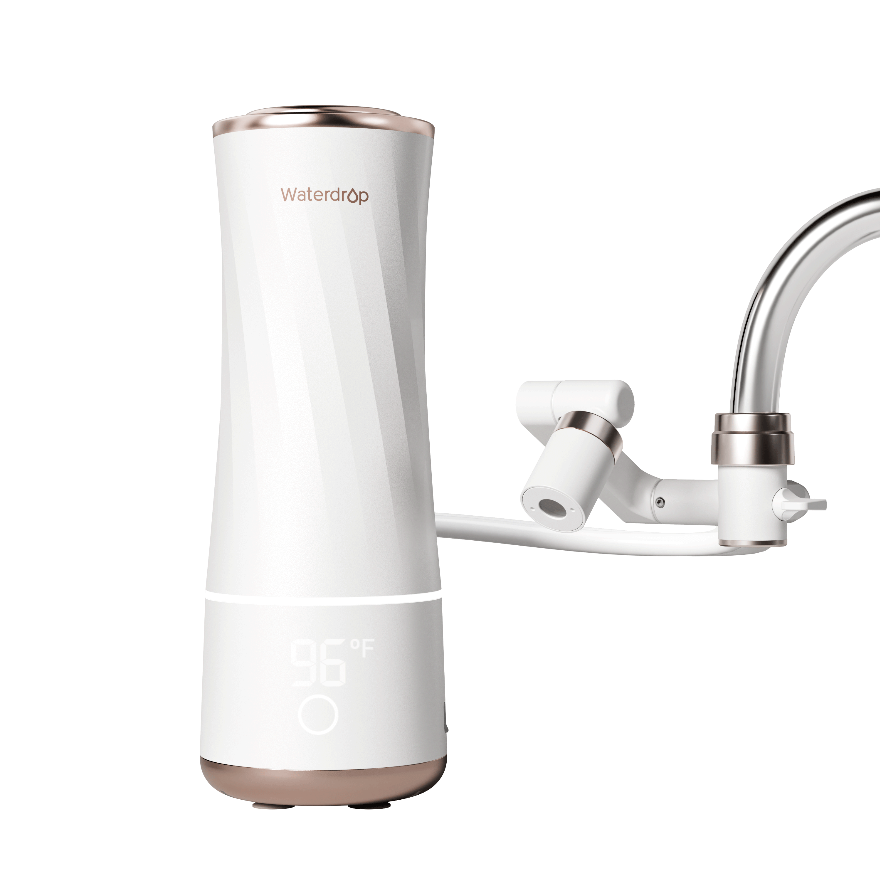 Waterdrop Skincare Filter, Bathroom Sink Filter Water Faucet for Skin, Countertop Water Filter, SGS Certified, Reduce 99% Chlorine, Nanoscale Deep Clean, Hydrate Deeply (WD-BFC1-CF20)