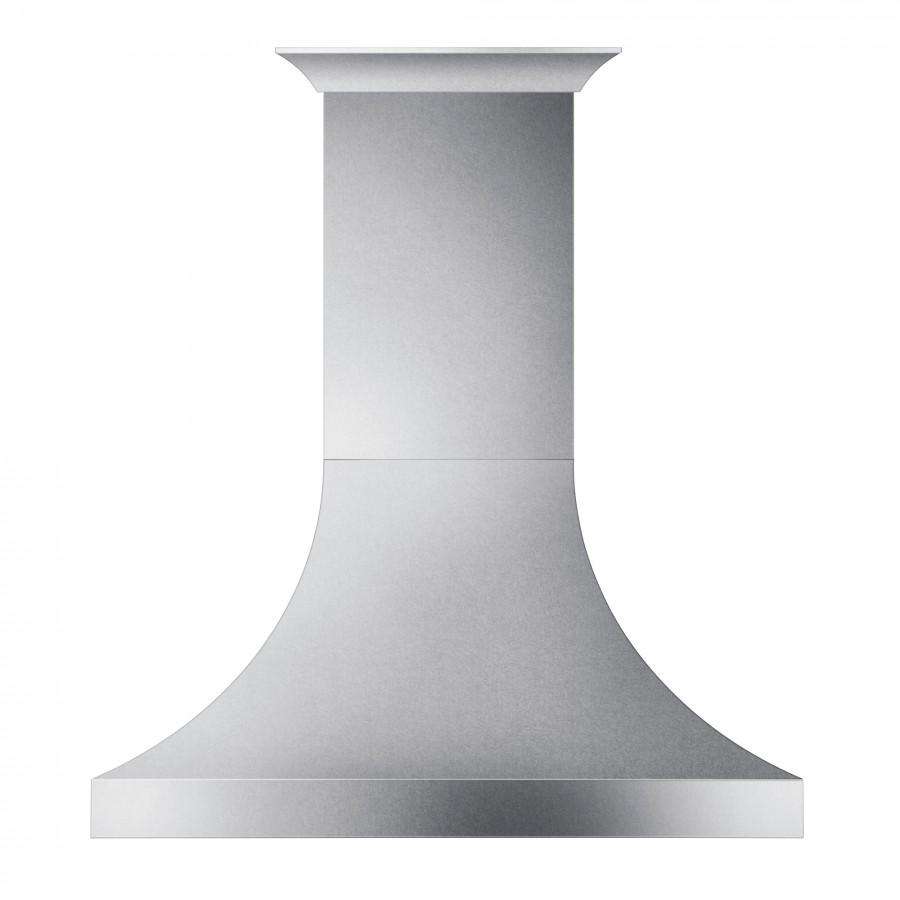 ZLINE 48-Inch Designer Series Satin Stainless Steel Wall Range Hood with 700 CFM Motor (8632S-48)