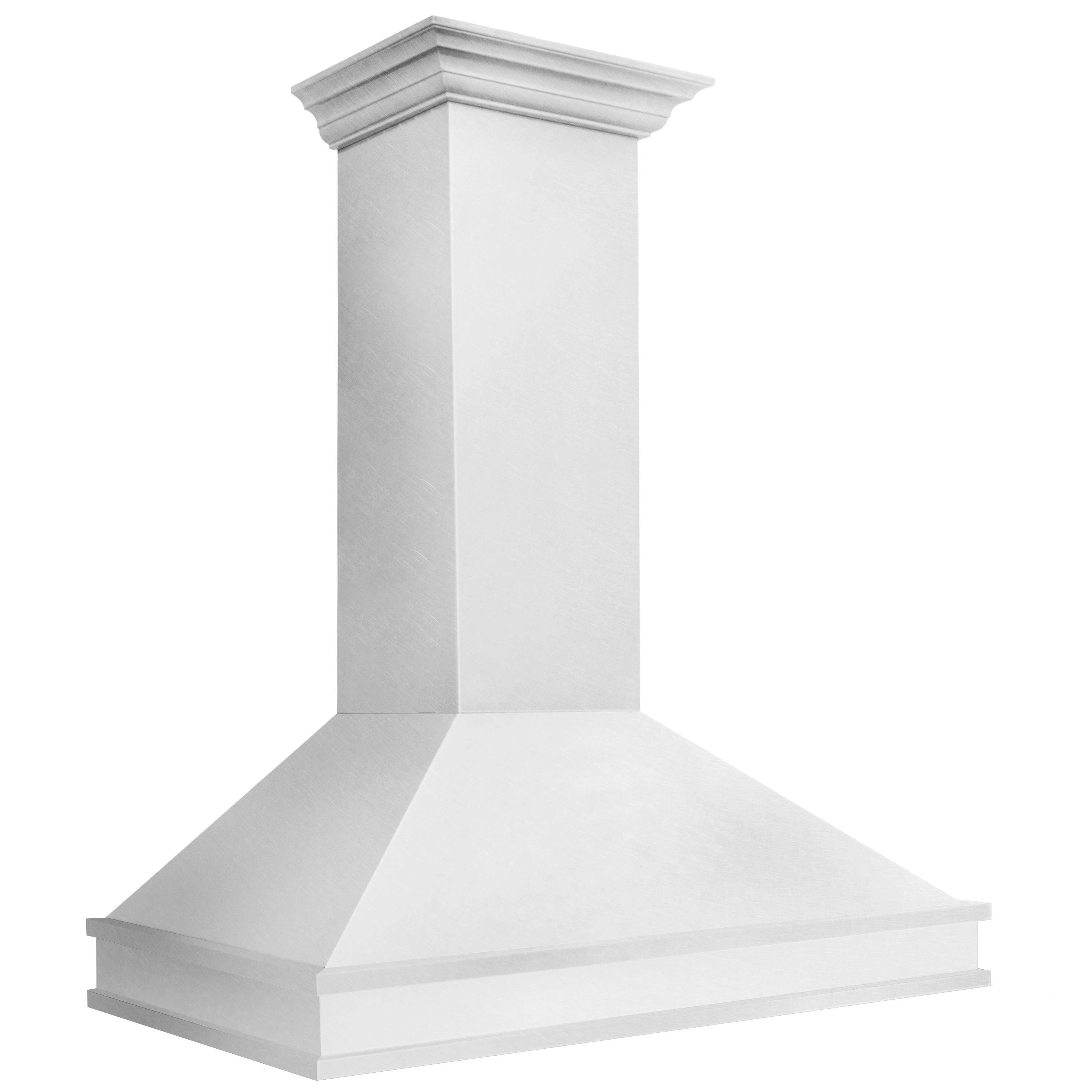 ZLINE 48-Inch Designer Series Wall Mount Range Hood in Satin Stainless Steel (8656S-48)