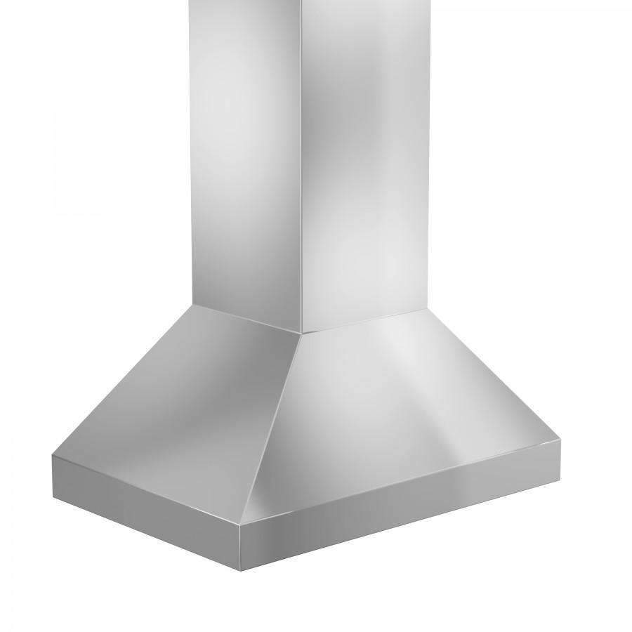 ZLINE 48-Inch Outdoor/Indoor Island Stainless Range Hood with 500 CFM Motor (597i-304-48)