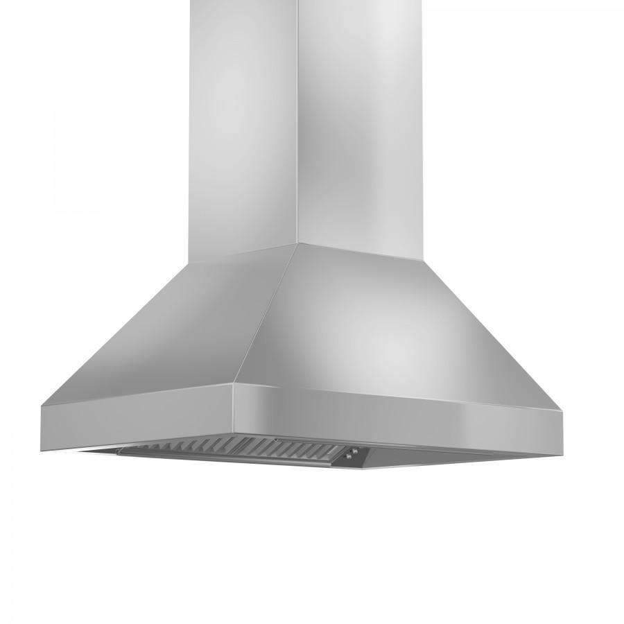 ZLINE 48-Inch Outdoor/Indoor Island Stainless Range Hood with 500 CFM Motor (597i-304-48)